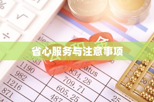 长顺省心服务与注意事项