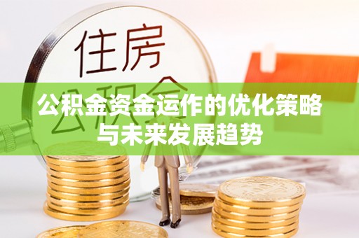 长顺公积金资金运作的优化策略与未来发展趋势