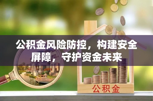 长顺公积金风险防控，构建安全屏障，守护资金未来