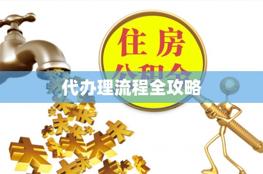 长顺代办理流程全攻略