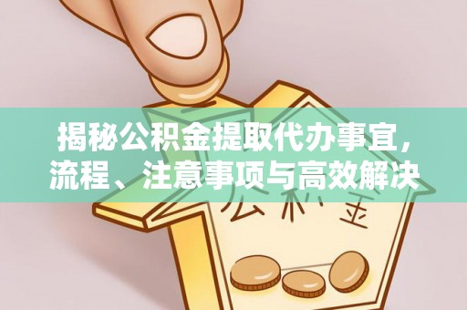 长顺揭秘公积金提取代办事宜，流程、注意事项与高效解决方案