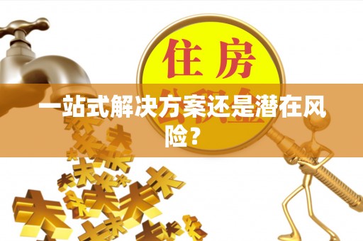 长顺一站式解决方案还是潜在风险？
